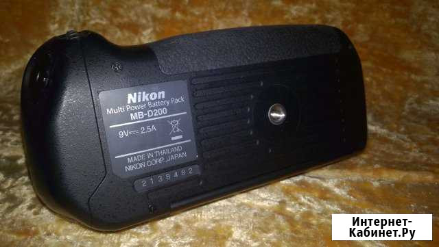 Оригинальная батарейная ручка Nikon MB-D200 Раменское - изображение 1