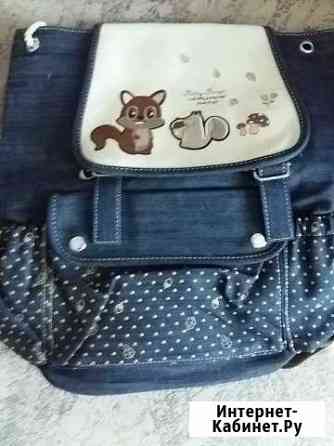 Новый детский джинсовый рюкзак Казань