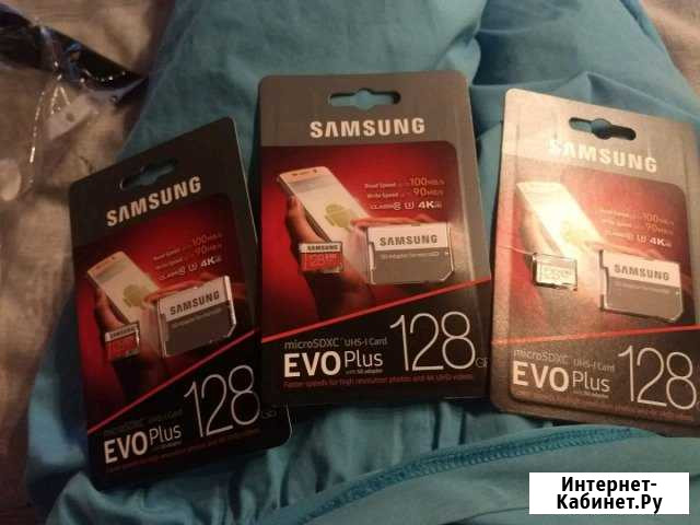 SAMSUNG evo plus 128gb mikro sd Санкт-Петербург - изображение 1