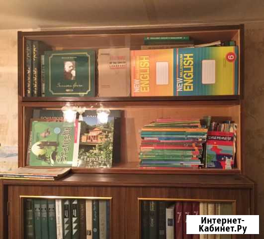 Полка книжная со стеклом, 2 шт Киров - изображение 1