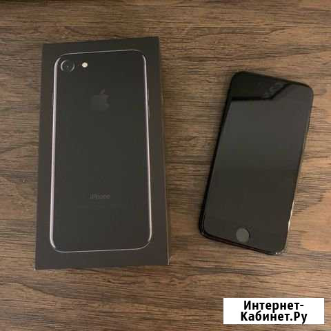 iPhone 7 jet black 256gb Одинцово - изображение 1