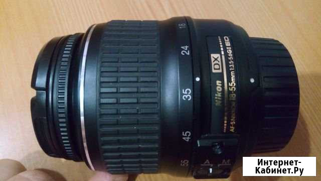 Продам объектив Nikon AF-S Nikkor 18-55 mm Вологда - изображение 1