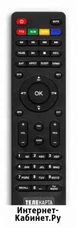 Пульт Телекарта для ресивера EVO. Новый Кемерово