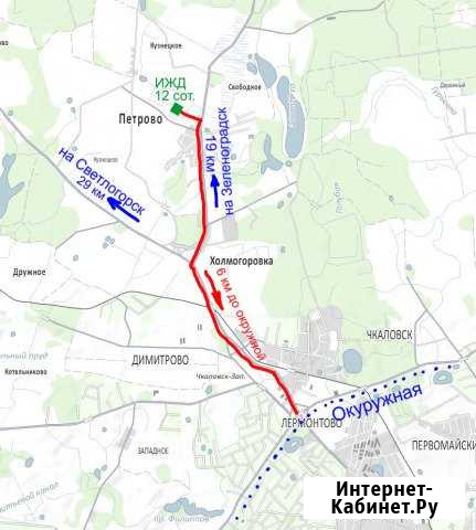 Участок 12 сот. (ИЖС) Калининград - изображение 1