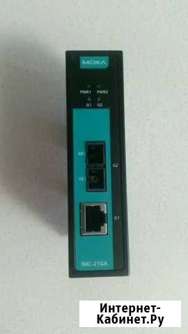 Новый Промышленный Медиаконвертер moxa IMC-21GA-LX Гатчина - изображение 1