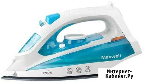 Утюг Maxwell 2200 Вт, керамика, новый гарантия Калининград - изображение 1