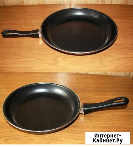Сковороды с ручкой (новые). Диаметр 25 и 30 см Ногинск - изображение 1