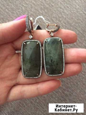 Серьги серебро Владикавказ - изображение 1