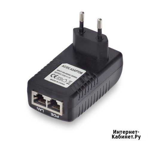 Инжектор питания PoE XLY-2401 24В, 1A Петропавловск-Камчатский - изображение 1