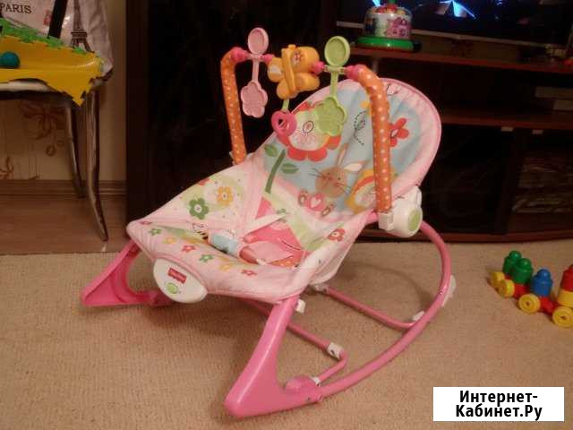 Кресло-шезлонг Fisher-price Растем вместе Оренбург - изображение 1