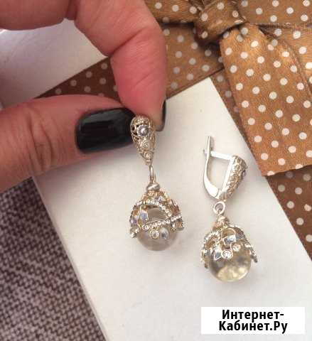 Серьги серебро новые(ручной работы) Владикавказ - изображение 1