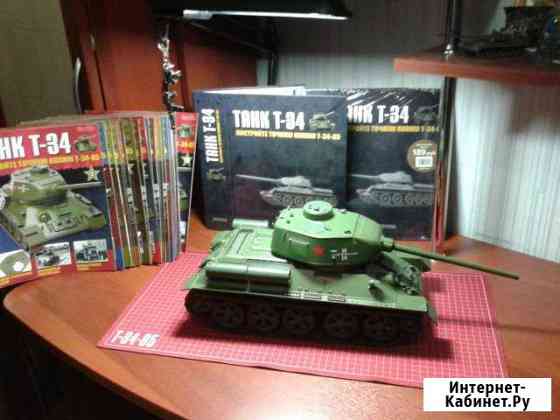 Модель танка Т-34-85 1:16 Ангарск