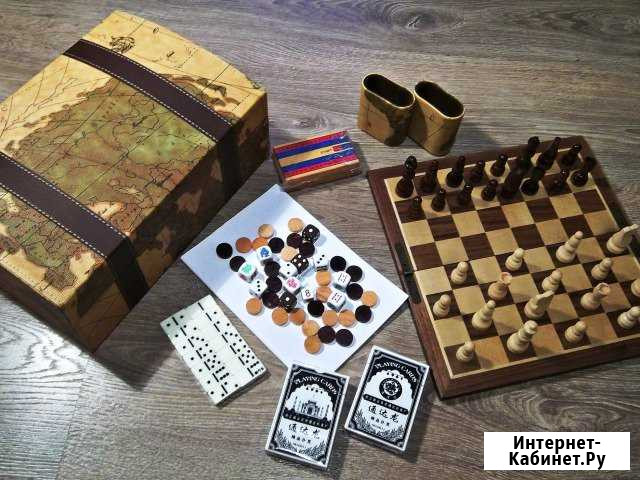 Набор из 6 игр в сундуке. Новый Петрозаводск - изображение 1