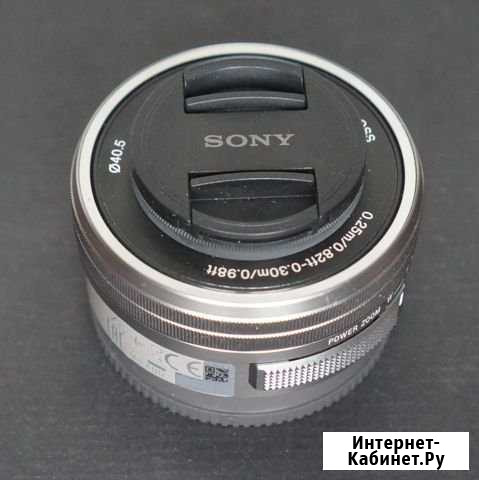Sony 16-50mm f/3.5-5.6 (selp1650) серебристый Муром - изображение 1