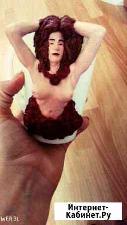 Кружка декорированная ручная работа полимерная гли Ростов-на-Дону