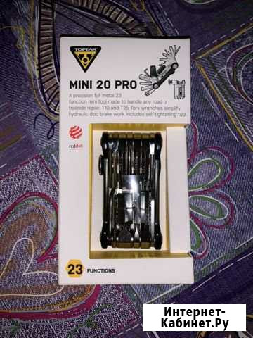 Вело мультитул Topeak Mini 20 Pro Пенза - изображение 1