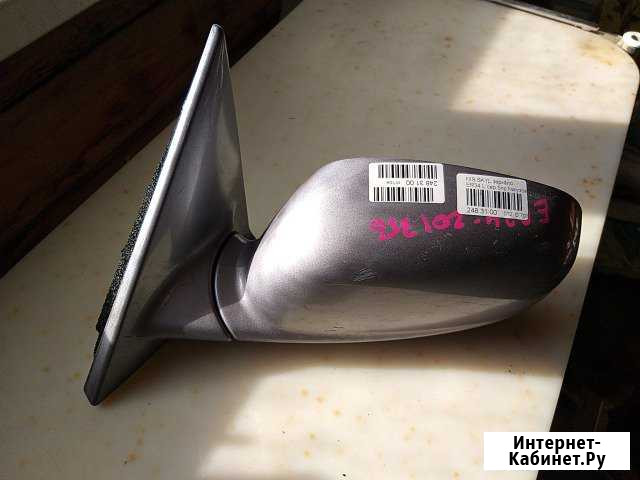 Зеркало левое Nissan Skyline R34 оригинал Чита - изображение 1