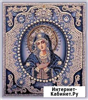 Икона Богородицы Умилениеобраза в каменьях Волгоград - изображение 1