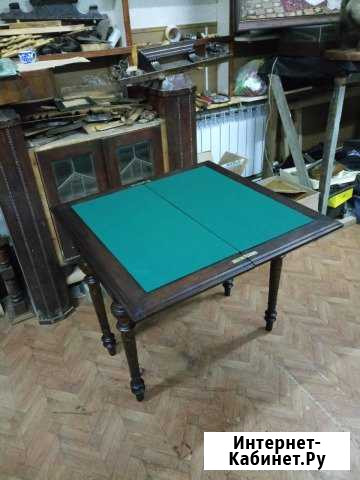 Старинный ломберный стол 19в Нижний Новгород - изображение 1