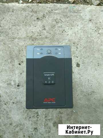 Ибп новый APC Smart-UPS SC 420 Москва - изображение 1