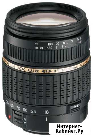 Tamron (на Canon) EF-S AF 18-200mm f/3.5-6.3 Калуга - изображение 1