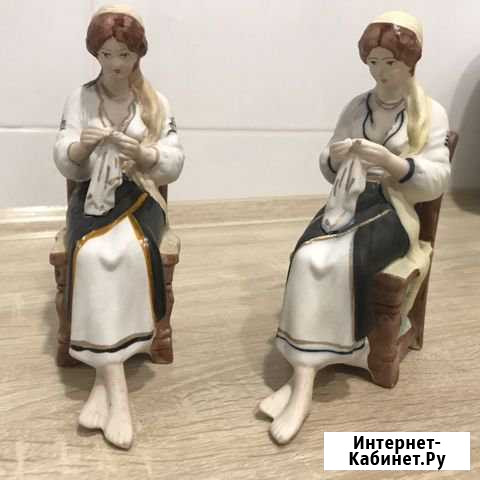 Статуэтка Рукодельница Бисквит Румыния Волгоград - изображение 1