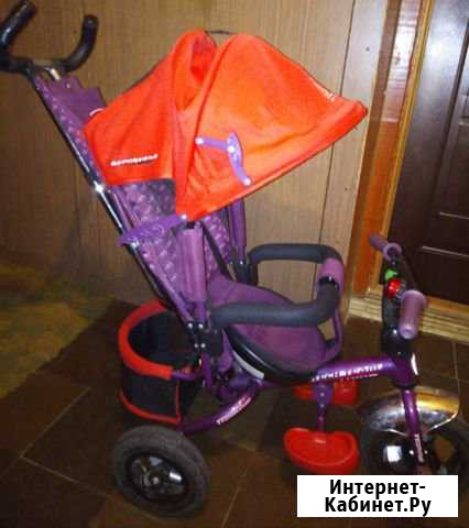 Велосипед с ручкой и насос в подарок Краснодар - изображение 1