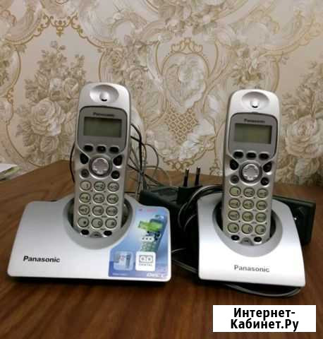 Радиотелефон Panasonic KX-тcd465 с двумя трубками Таганрог - изображение 1