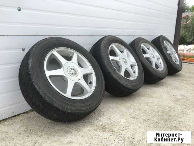 Продается литье R15 с резиной 205x65xR15 Свободный - изображение 1
