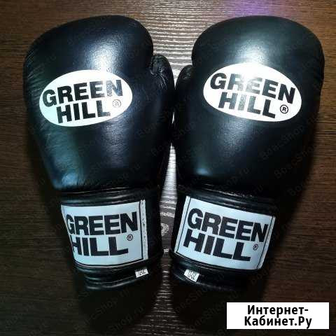 Боксерские перчатки GreenHill Punch, кожа Барнаул - изображение 1