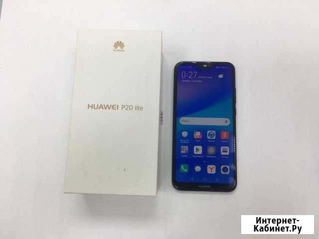 Huawei P20 Lite Black (ст64) Набережные Челны - изображение 1