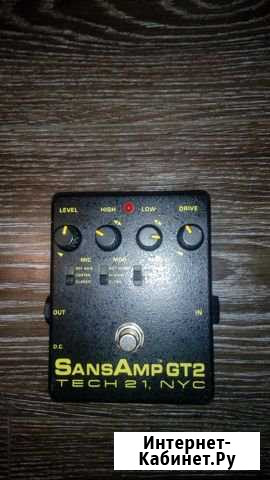 Продам SansAmp GT2 Tech 21 Йошкар-Ола - изображение 1