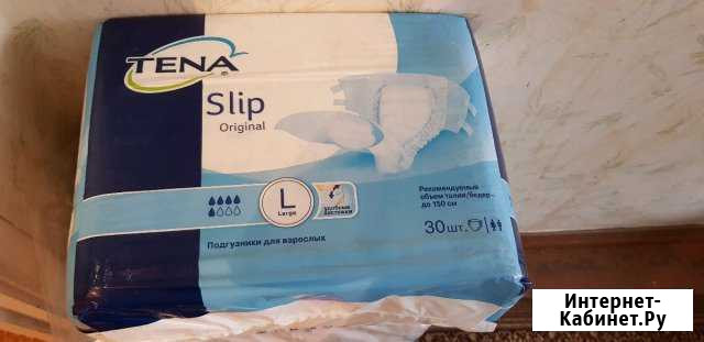 Подгузники для взрослых Tena Slip original, L, 30 Приозерск - изображение 1