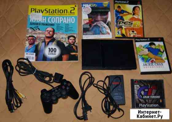 Игровая приставка Sony Playstation 2 Slim Кинешма