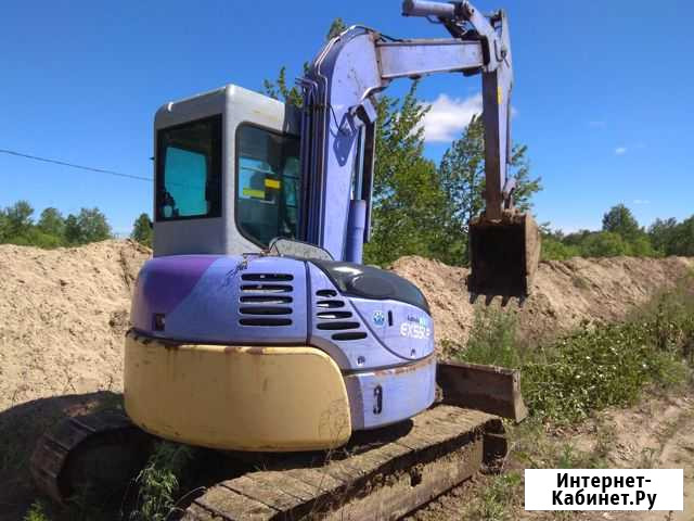 Услуги Экскаватора 5.5 тонн ковш 0,25 с отвалом Хабаровск - изображение 1