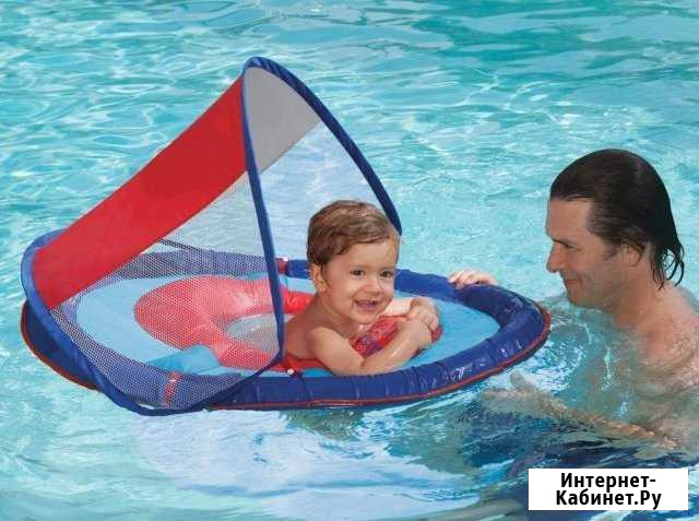Детский поплавок с навесом от солнца SwimWays Тюмень - изображение 1