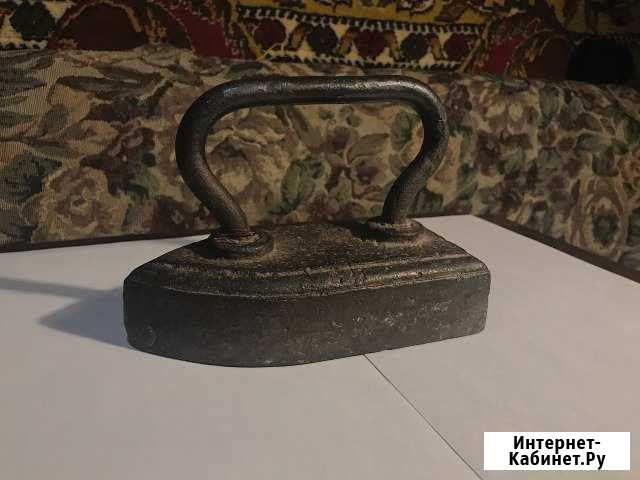 Утюг старинный чугунный Новочеркасск - изображение 1