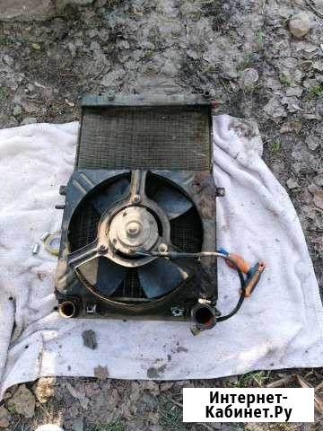 Радиатор вентилятор 2109 инжектор/карбюратор Воронеж - изображение 1