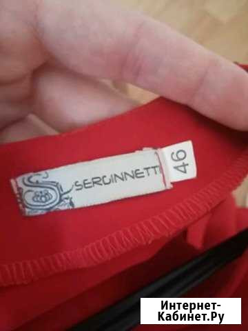Платье женское, размер 46. Serginnetti. Б/у в отли Воронеж - изображение 1