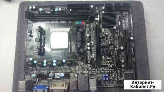 FM2 biostar Hi-Fi A75S3 + процессор А4-6300 Волгодонск