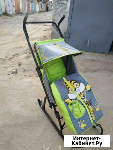 Отличные санки-коляска для малыша Чита - изображение 1