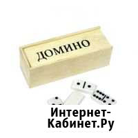 Настольная игра Домино (дер.пенал 15*5 см) Архангельск - изображение 1