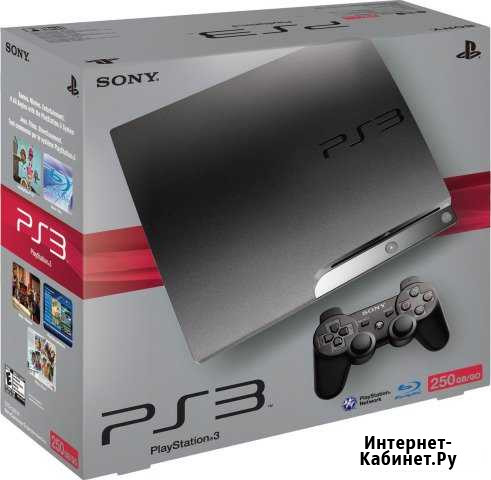PlayStation 3 Sony PS3 Slim (250GB) Магнитогорск - изображение 1