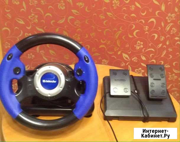 Руль с педалями - использовали несколько раз Алейск - изображение 1