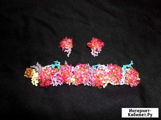 Браслет и клипсы продам или дам напрокат Ижевск - изображение 1