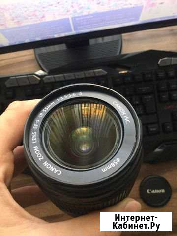 Объектив Canon EFS 18-55 Красноярск - изображение 1