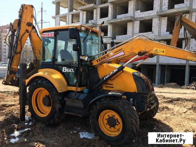 Услуги экскватора-погрузчика,погрузка,копка,слом Ростов-на-Дону - изображение 1