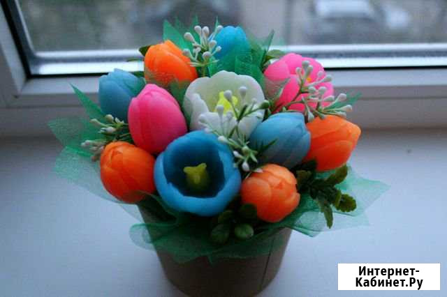 Композиция с тюльпанами Йошкар-Ола - изображение 1