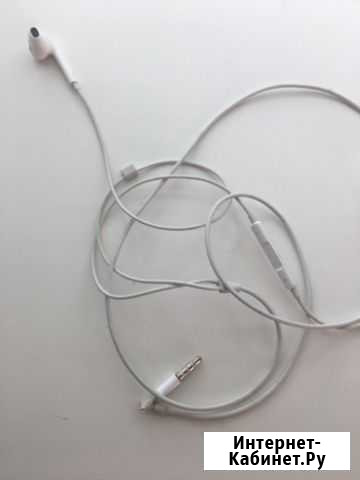 Наушники earpods(сломанные ) Мичуринск - изображение 1