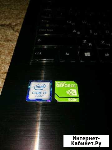 Ноутбук асус core i7-6500 geforce 920 Нижний Тагил - изображение 1